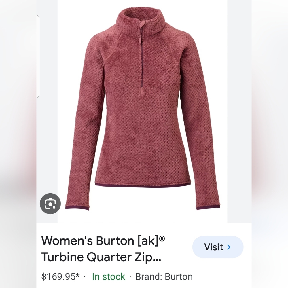 Womens S Burton sweater